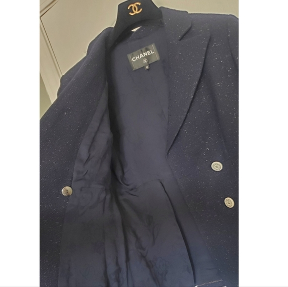 Navy CHANEL Blazer - Picture 5 of 8